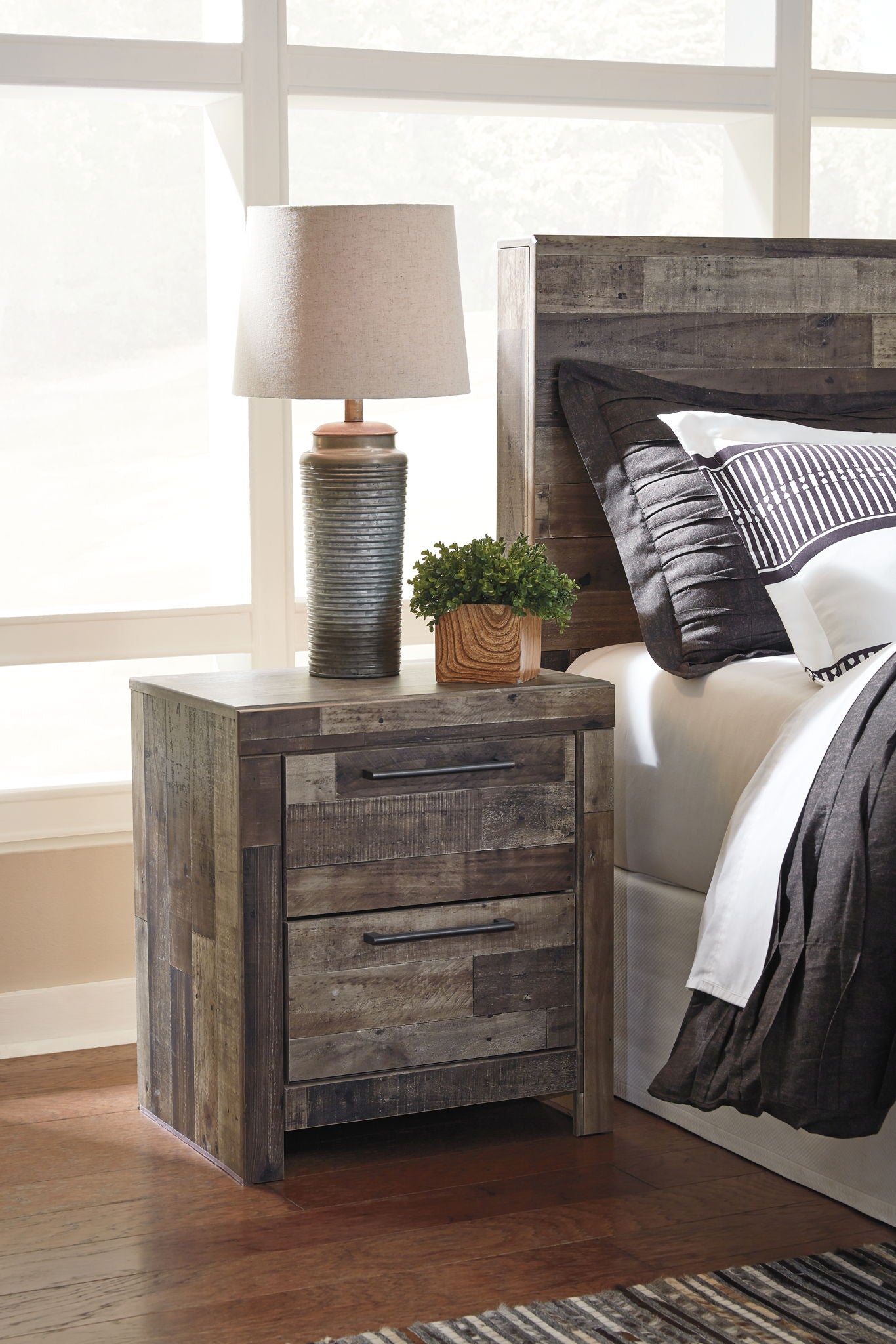 Derekson - Panel Bedroom Set - Hornell Furniture Outlet