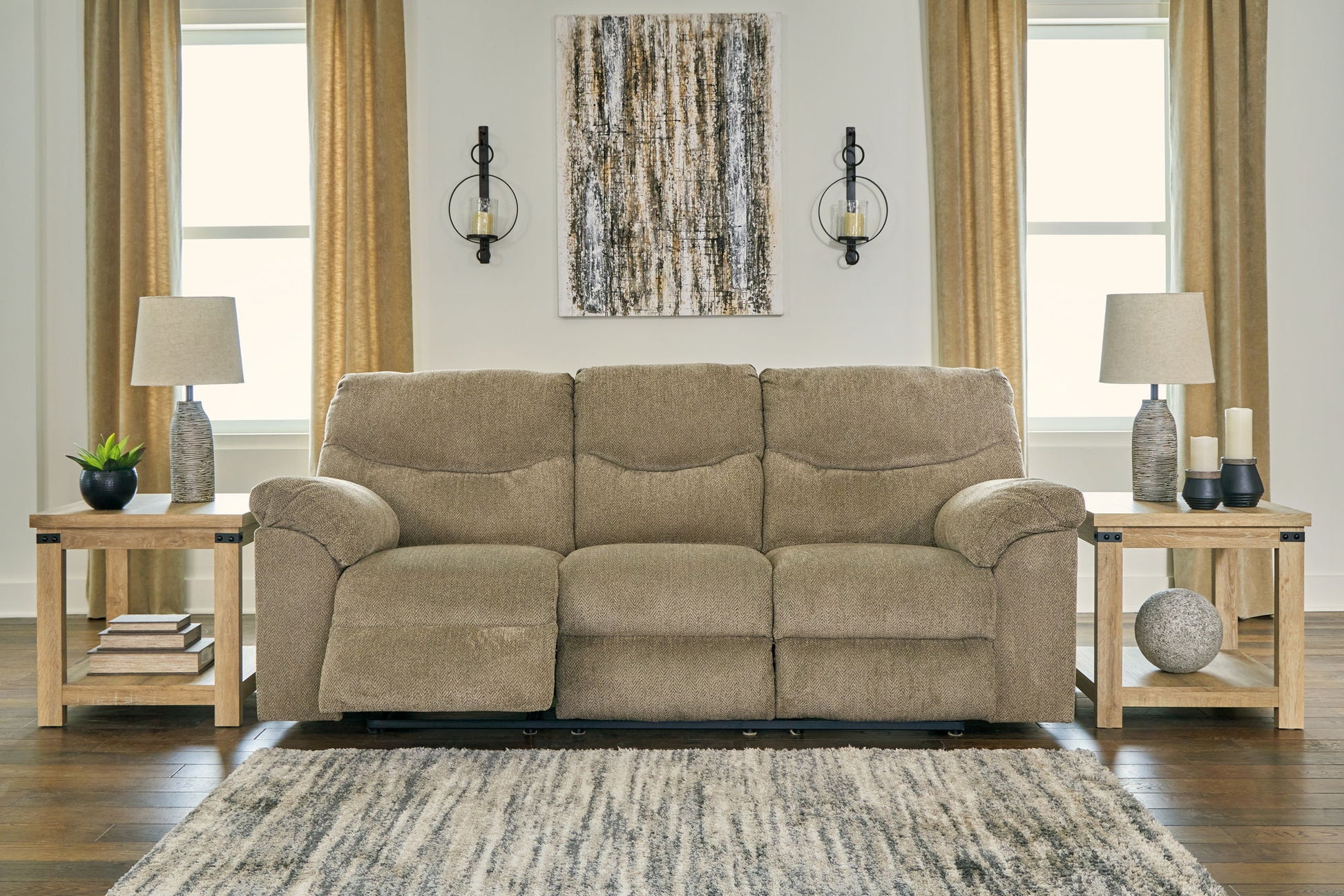 Alphons - Reclining Sofa - Hornell Furniture Outlet