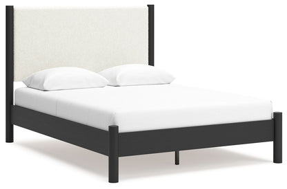 Cadmori - Upholstered Panel Bed - Hornell Furniture Outlet