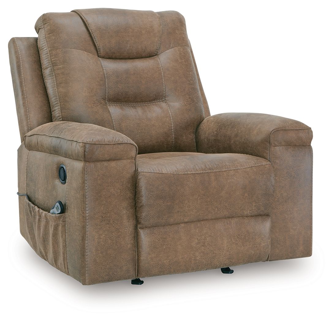 Stockworth - Earth - Rocker Recliner - Hornell Furniture Outlet