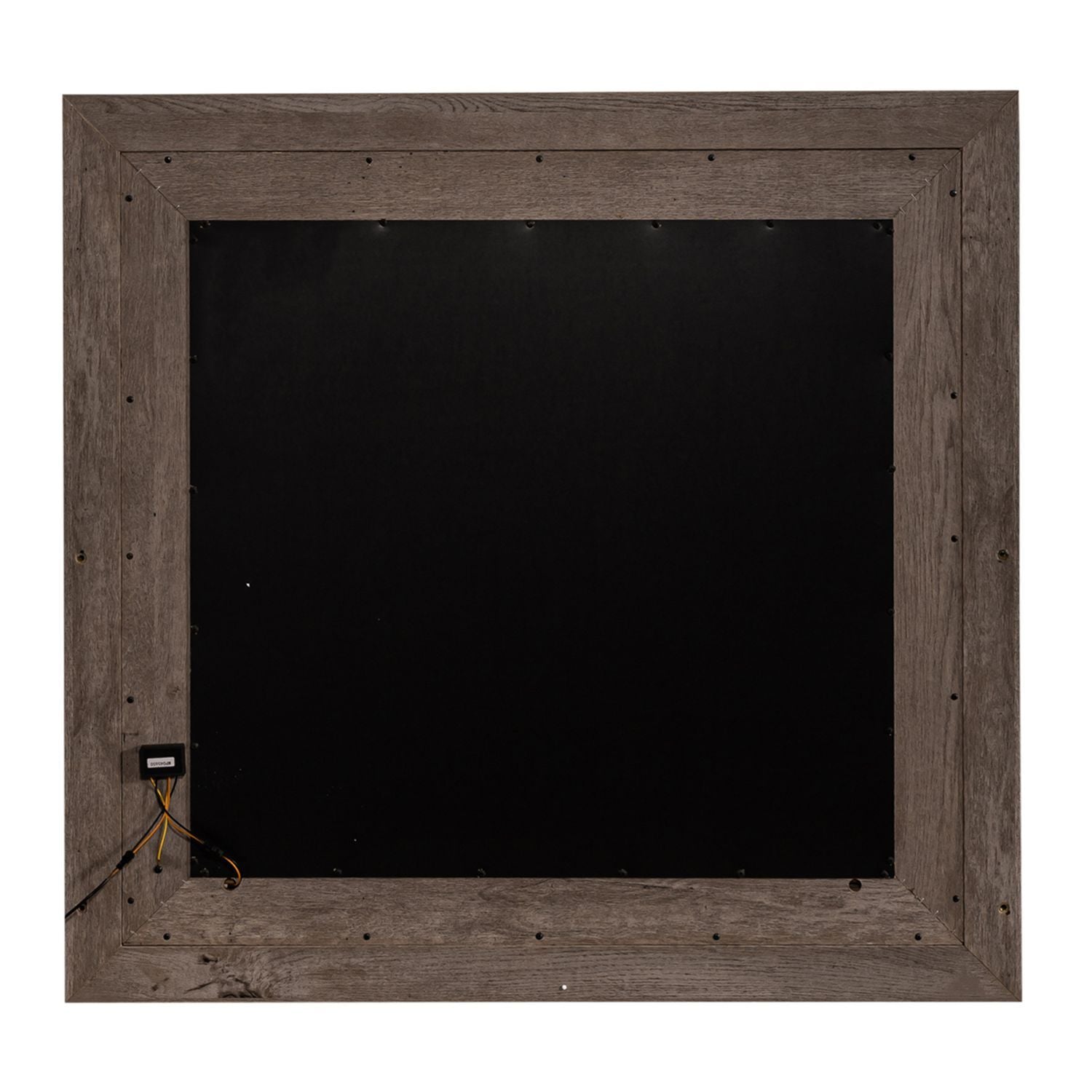Horizons - Lighted Mirror - Gray - Hornell Furniture Outlet