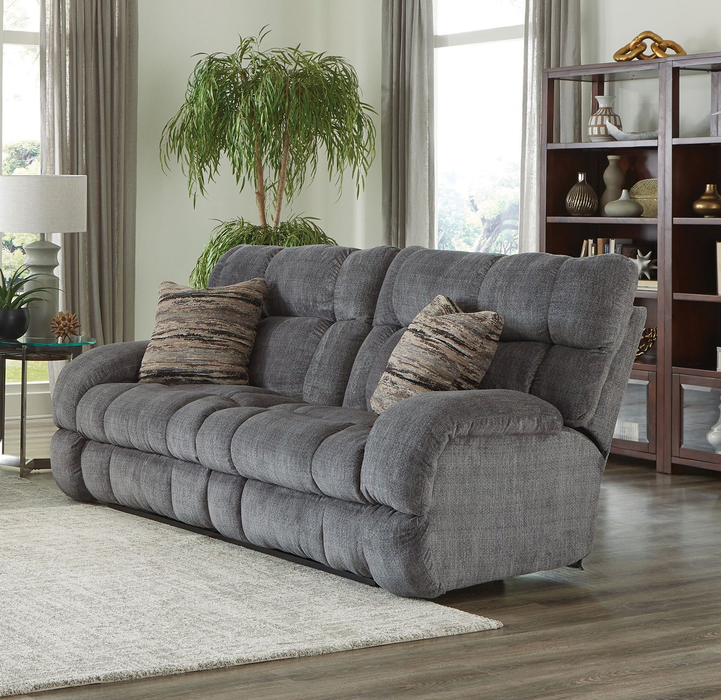 Ashland - Lay Flat Reclining Sofa - Hornell Furniture Outlet