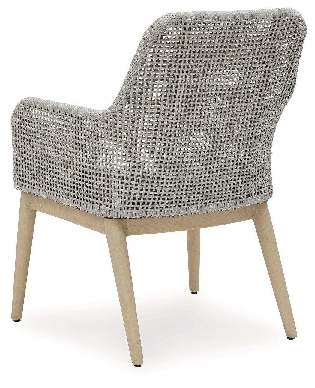 Seton Creek - Gray - Arm Chair With Cushion (Set of 2) - Hornell Furniture Outlet