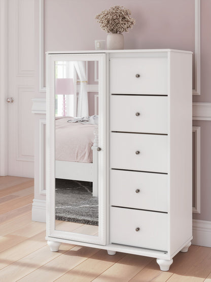 Kozlani - Dressing Chest - White - Hornell Furniture Outlet