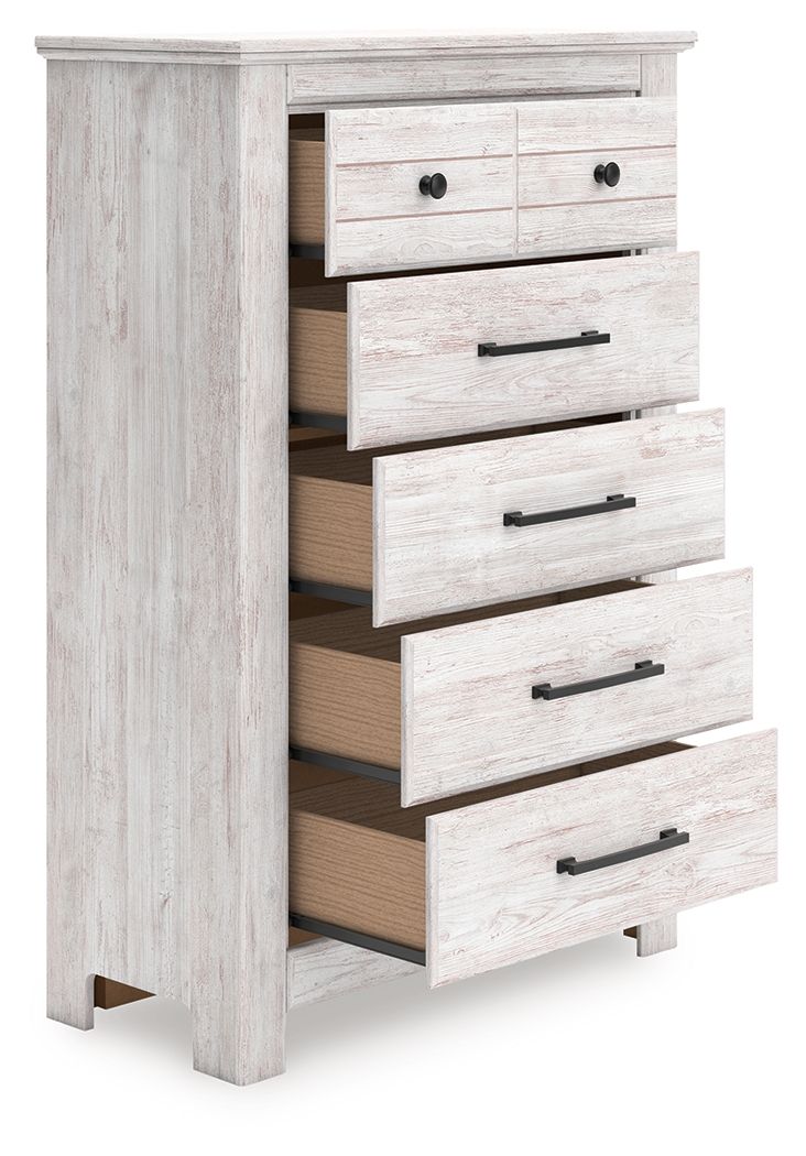 Makidern - Five Drawer Chest - Hornell Furniture Outlet