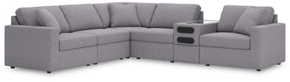 Modmax - Granite - Sectional - Hornell Furniture Outlet