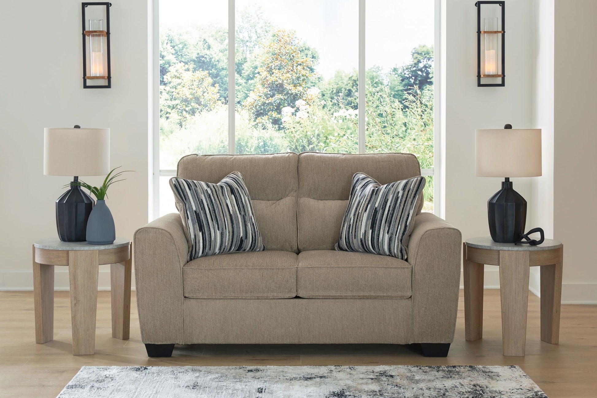 Olten - Loveseat - Hornell Furniture Outlet