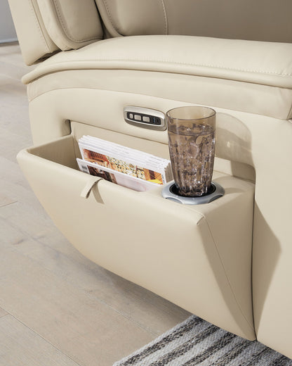 Double Deal - Reclining Sectional - Hornell Furniture Outlet