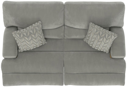 Renaldo - Power Sofa With Zero Gravity Recline - Stone - Hornell Furniture Outlet