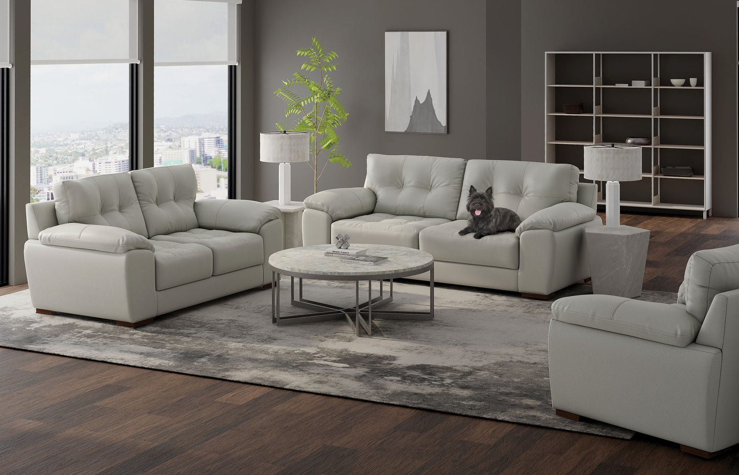 Finn - Sofa - Pebble - Hornell Furniture Outlet
