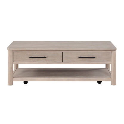 Gabby - Coffee Table - Light Brown - Hornell Furniture Outlet
