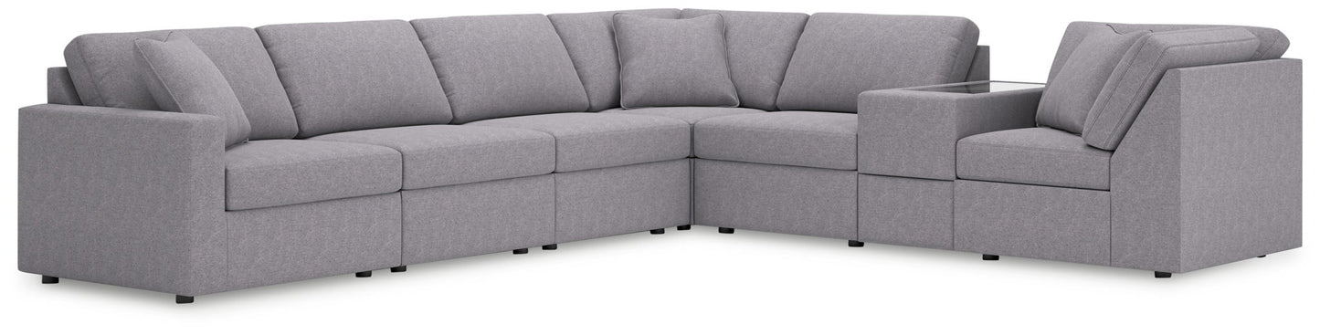 Modmax - Granite - Sectional - Hornell Furniture Outlet