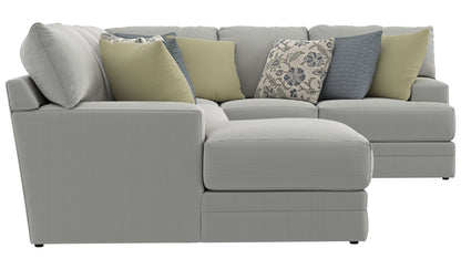 Stockbridge - Sectional With Comfort Coil Seating And 9 Accent Pillows Included - Hornell Furniture Outlet