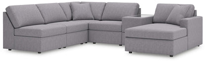 Modmax - Granite - Sectional - Hornell Furniture Outlet