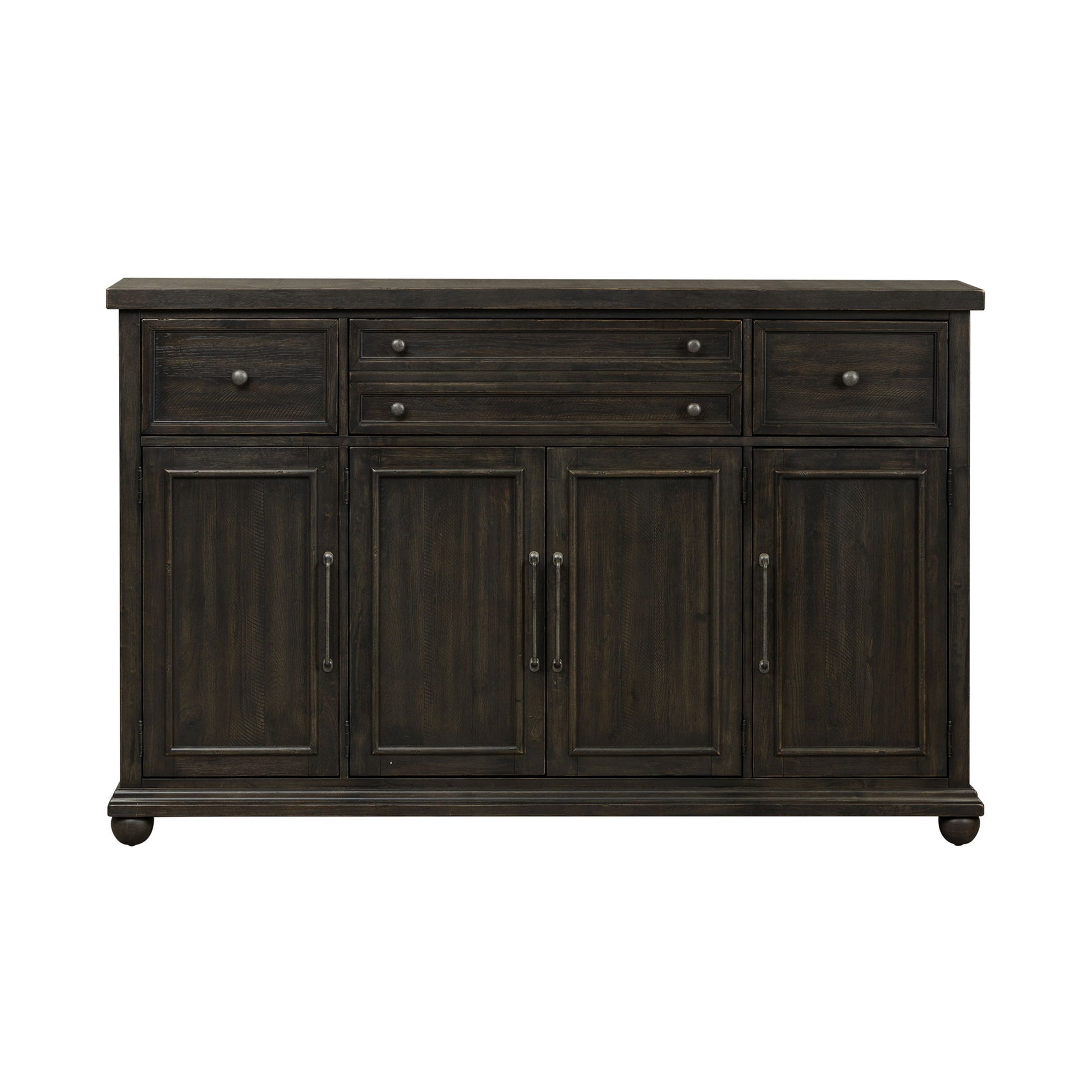 Harvest Home - Hall Buffet - Black - Hornell Furniture Outlet