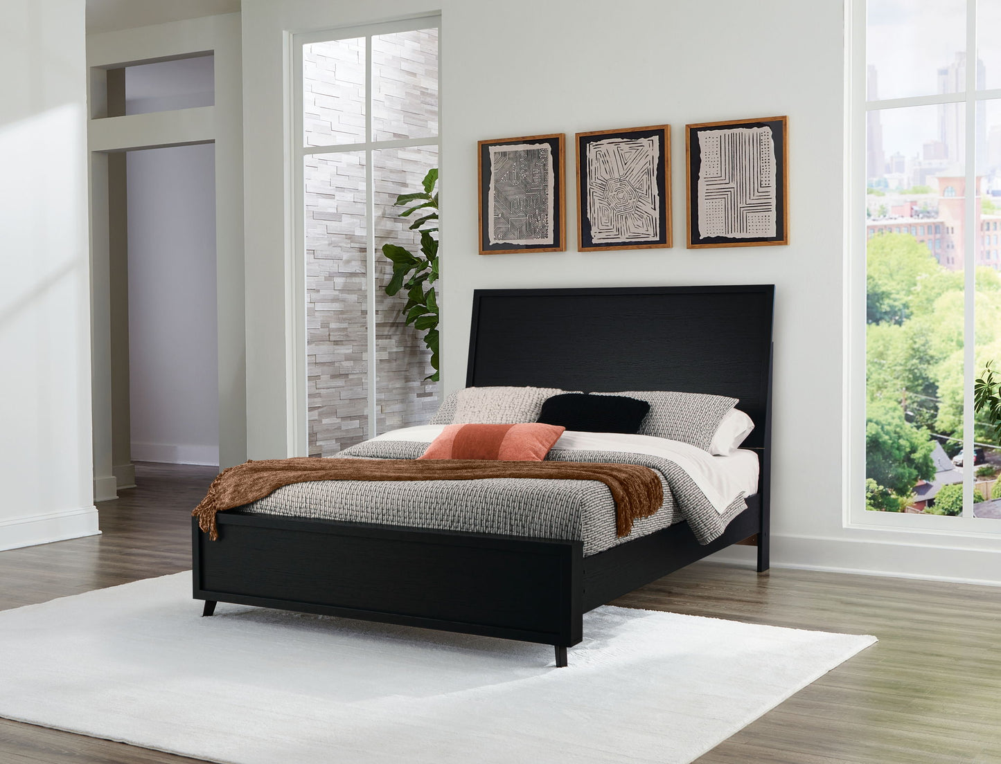 Danziar - Panel Bed - Hornell Furniture Outlet