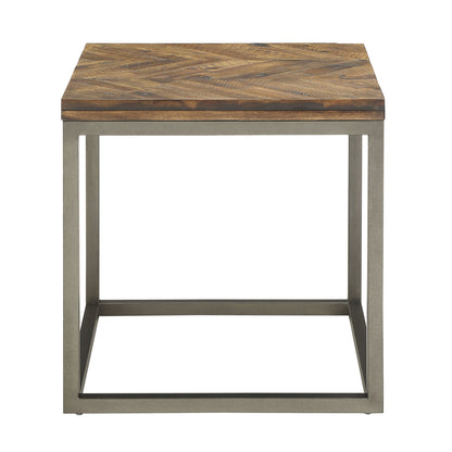 Lorenza - End Table - Brown - Hornell Furniture Outlet