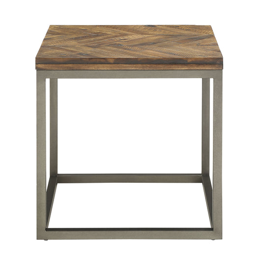 Lorenza - End Table - Brown - Hornell Furniture Outlet