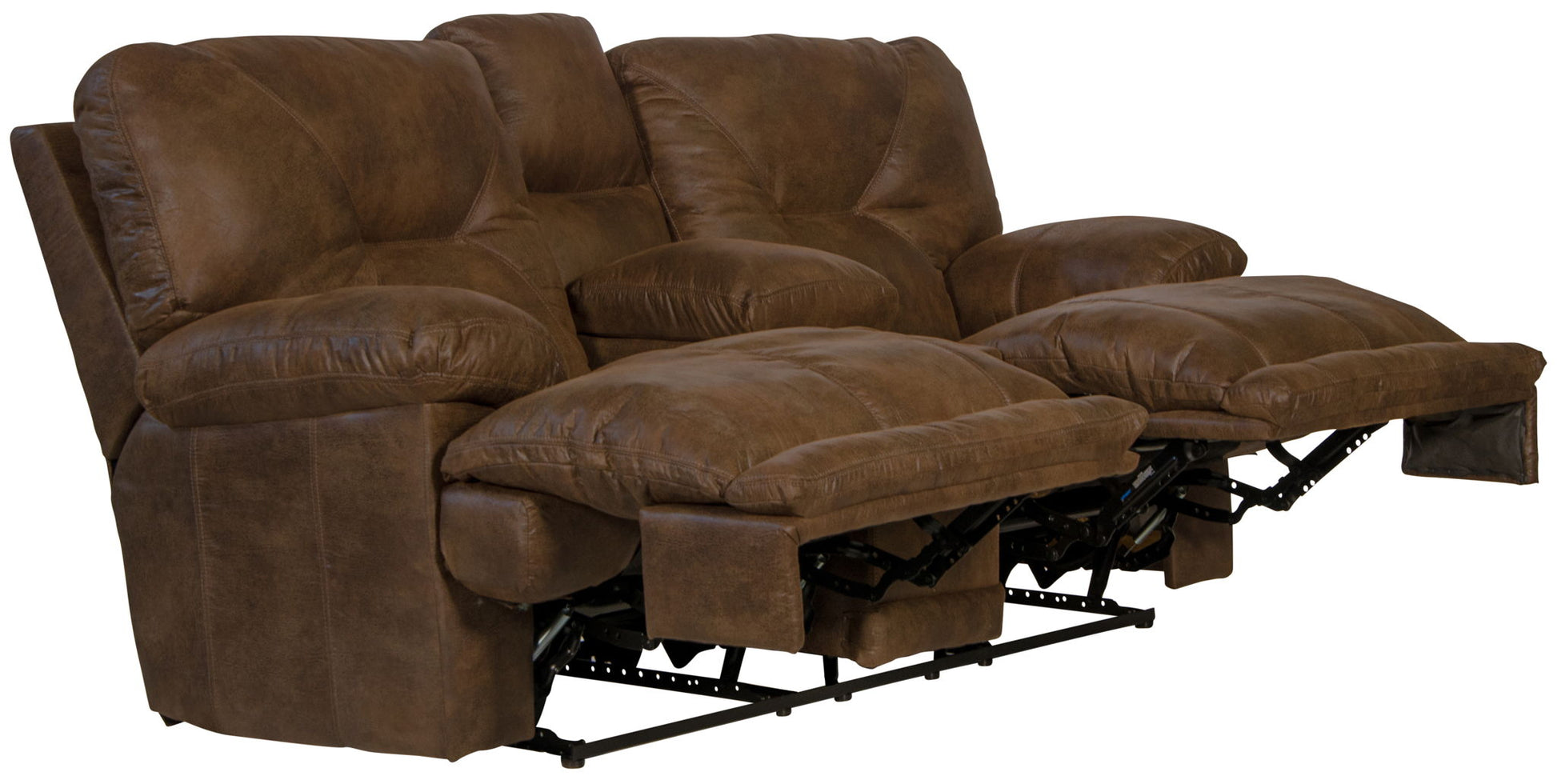Voyager - Lay Flat Console Reclining Loveseat - Hornell Furniture Outlet