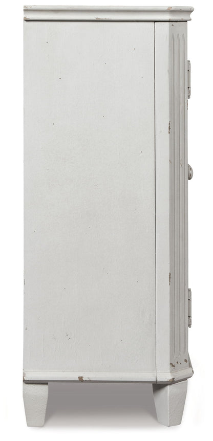 Mirimyn - Antique White - Accent Cabinet - Hornell Furniture Outlet