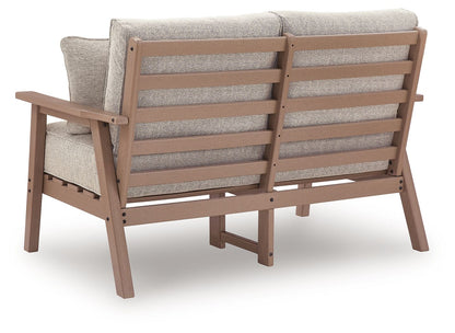 Grover Beach - Loveseat With Cushion - Driftwood - Hornell Furniture Outlet
