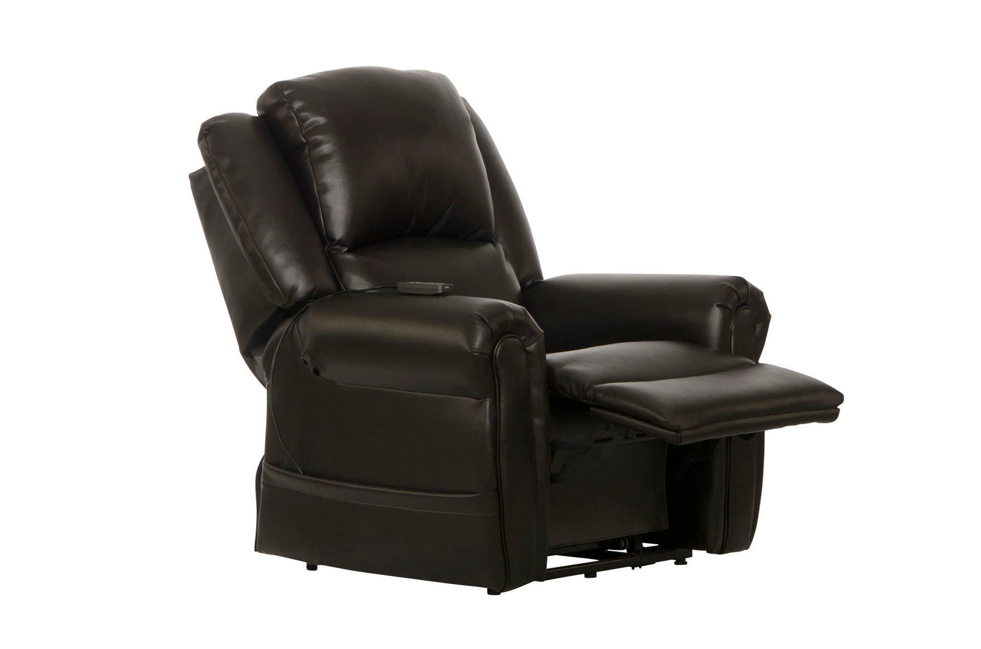 Cosset - Power Lift With Power Headrest / Layflat / Heat / Massage - Espresso - Hornell Furniture Outlet