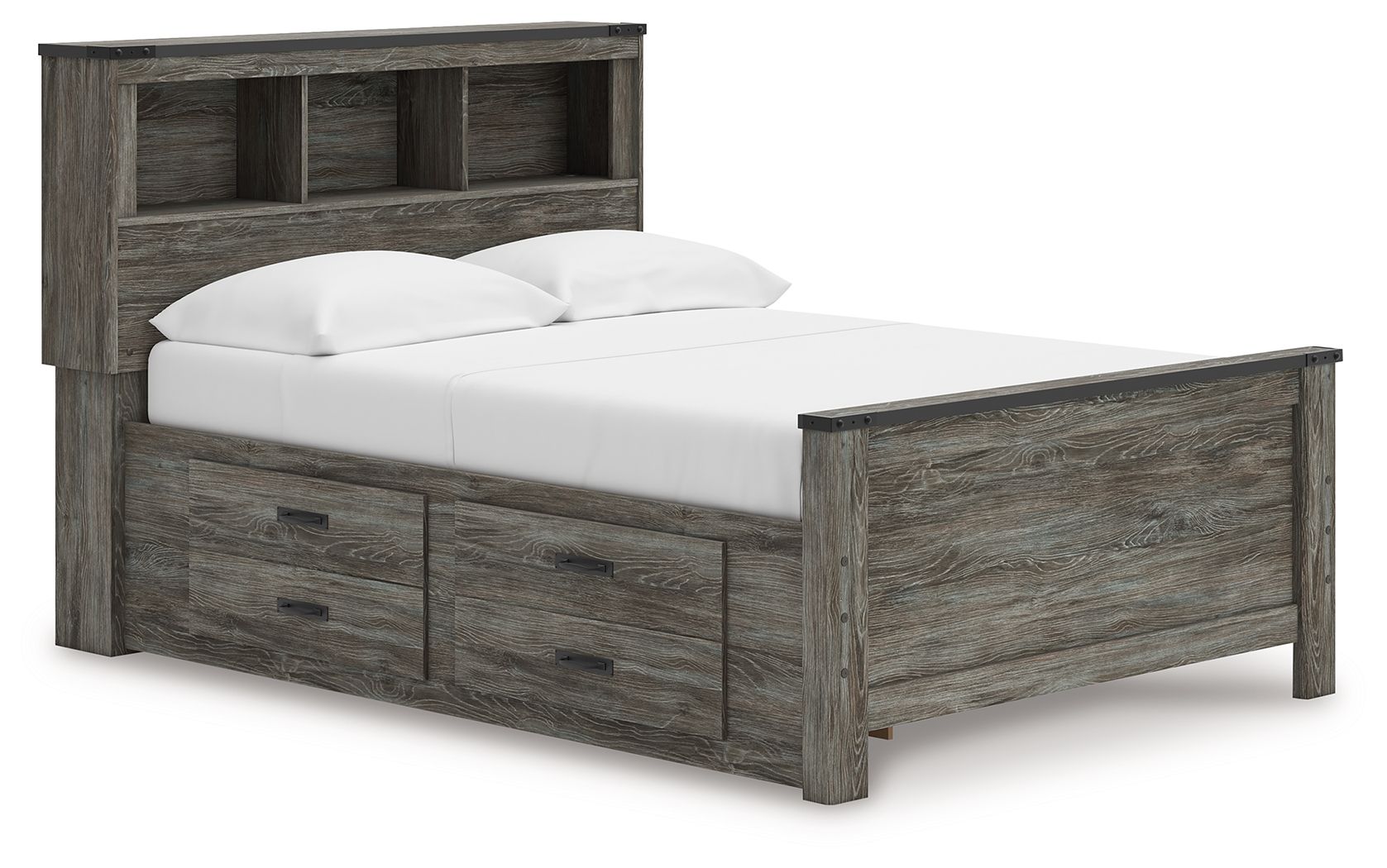 Frandern - Bookcase Panel Bed - Hornell Furniture Outlet