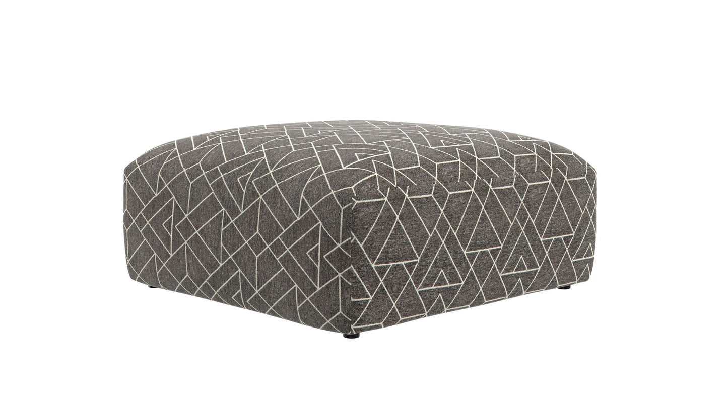 Reddington - Cocktail Ottoman - Umber - Hornell Furniture Outlet