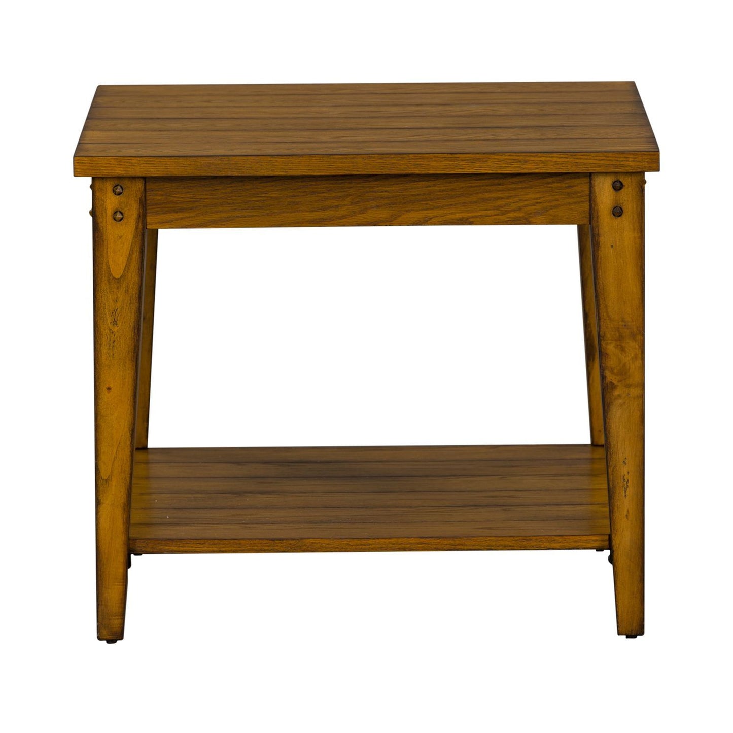 Lake House - Square Lamp Table - Hornell Furniture Outlet
