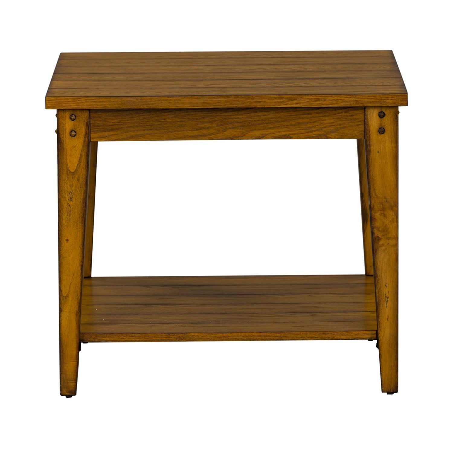 Lake House - Square Lamp Table - Hornell Furniture Outlet