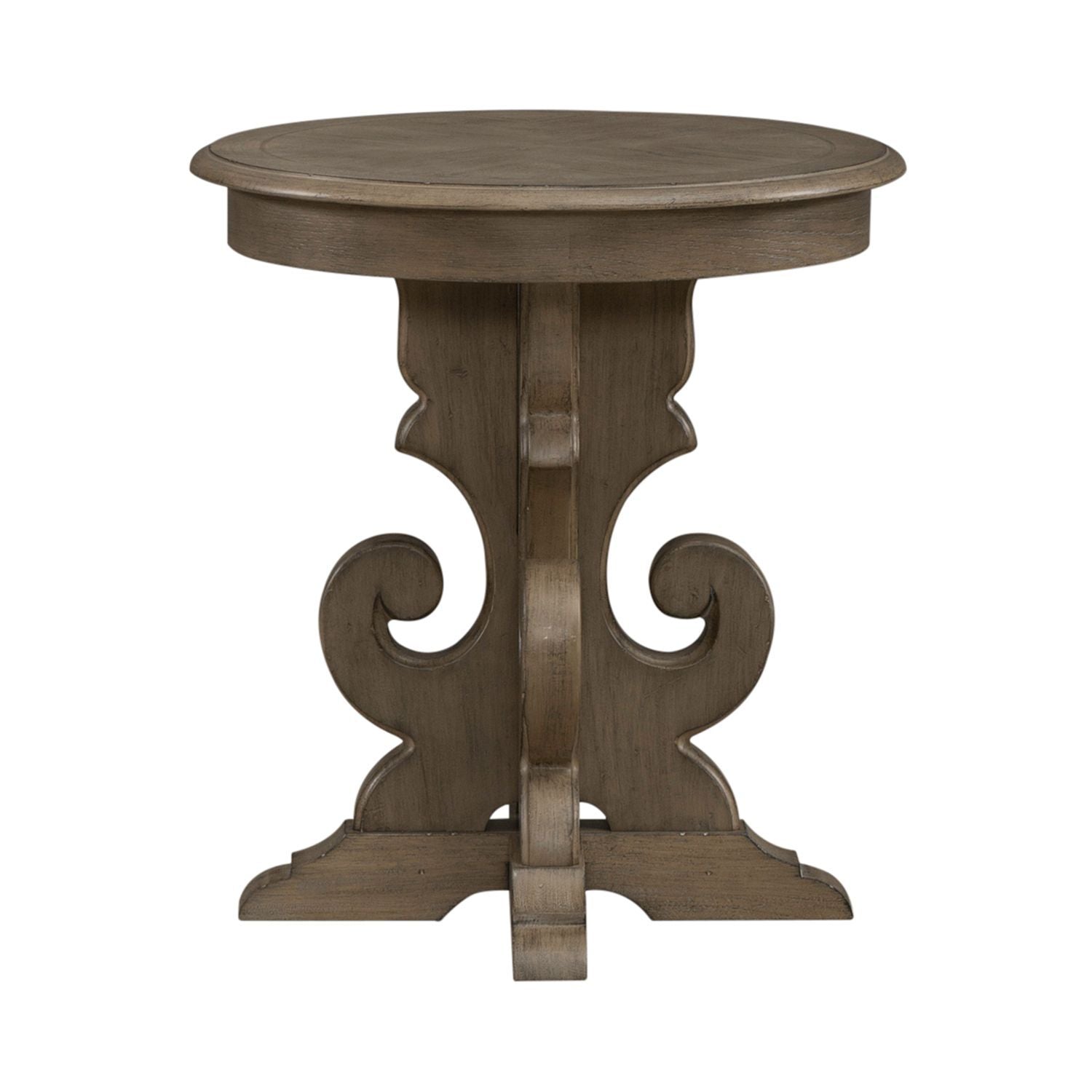 Magnolia Manor - Round End Table - Hornell Furniture Outlet
