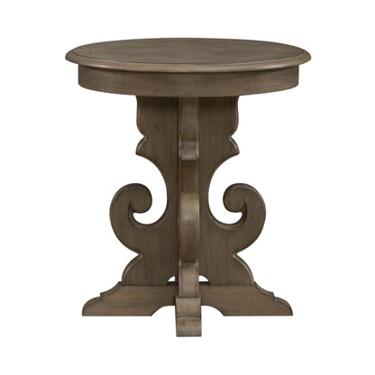 Magnolia Manor - Round End Table - Hornell Furniture Outlet