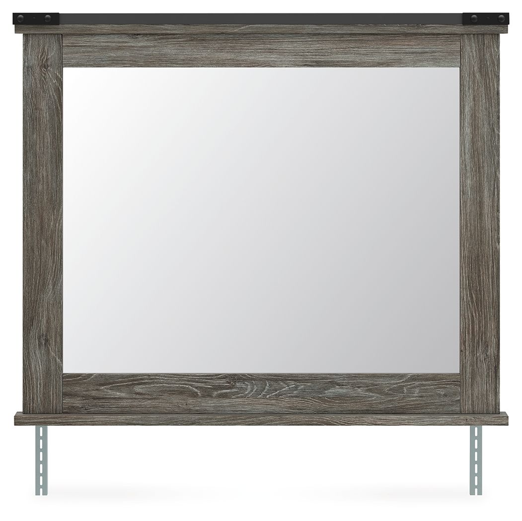 Frandern - Gray - Bedroom Mirror - Hornell Furniture Outlet