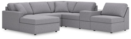 Modmax - Granite - Sectional - Hornell Furniture Outlet