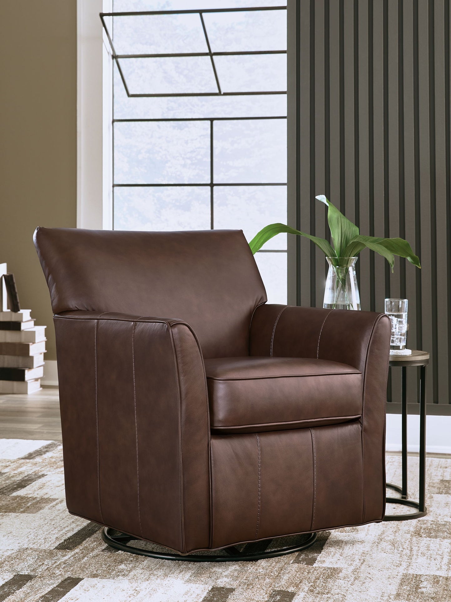 Braydunn - Swivel Glider Accent Chair - Hornell Furniture Outlet