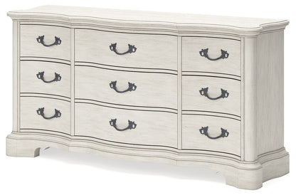 Arlendyne - Antique White - Dresser - Hornell Furniture Outlet