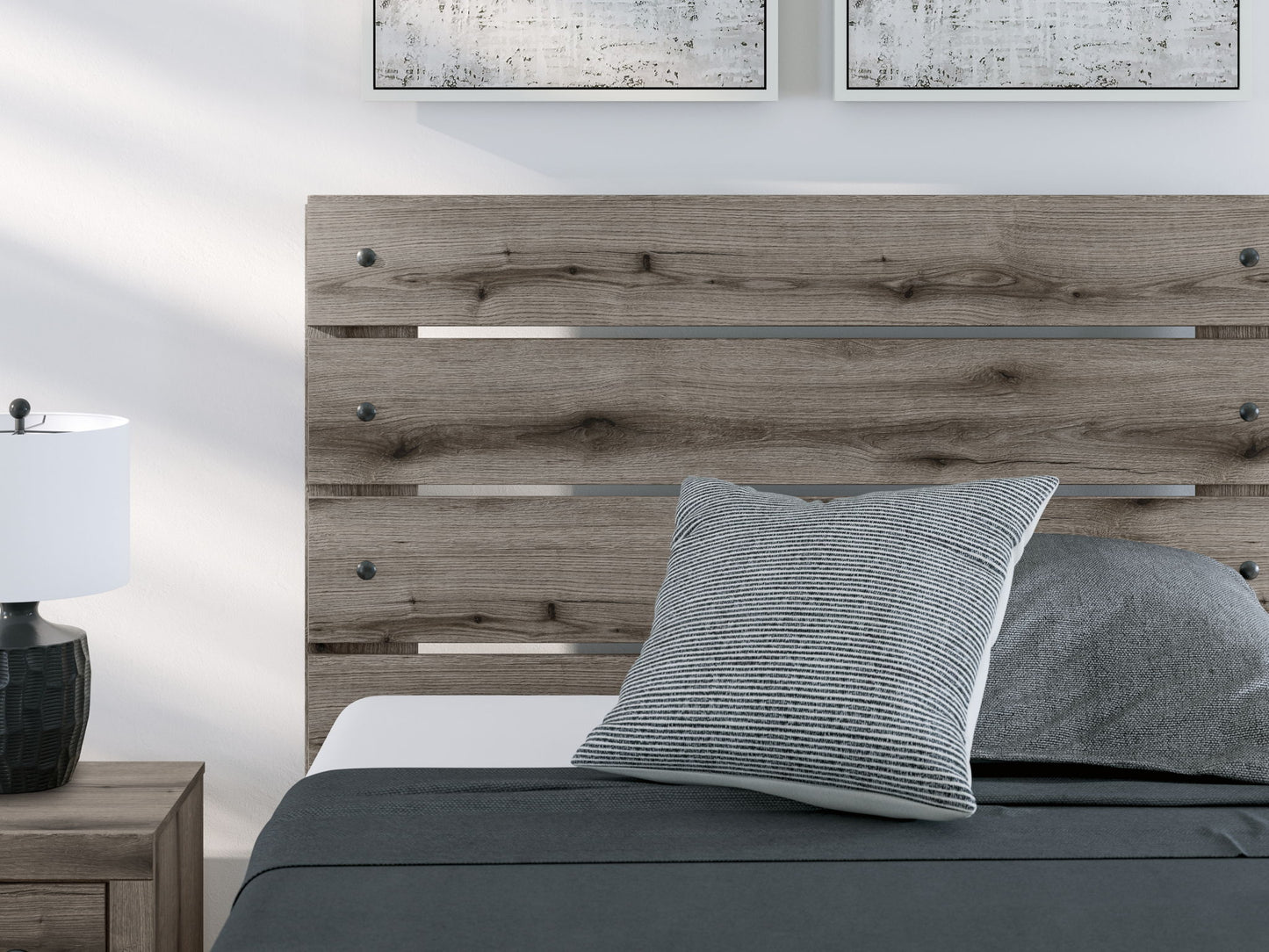 Graystorm - Panel Bed With Storage - Hornell Furniture Outlet
