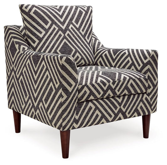 Morrilton Next - Gen Nuvella - Natural / Charcoal - Accent Chair - Hornell Furniture Outlet