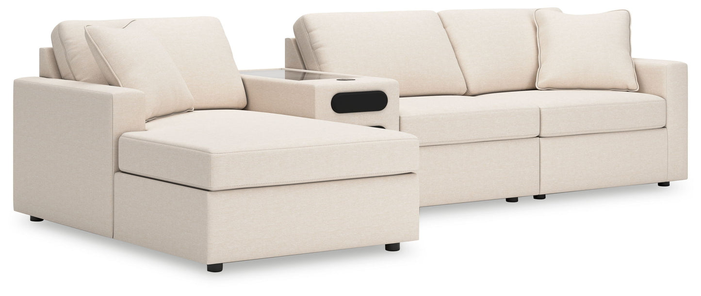 Modmax - Oyster - Sectional - Hornell Furniture Outlet