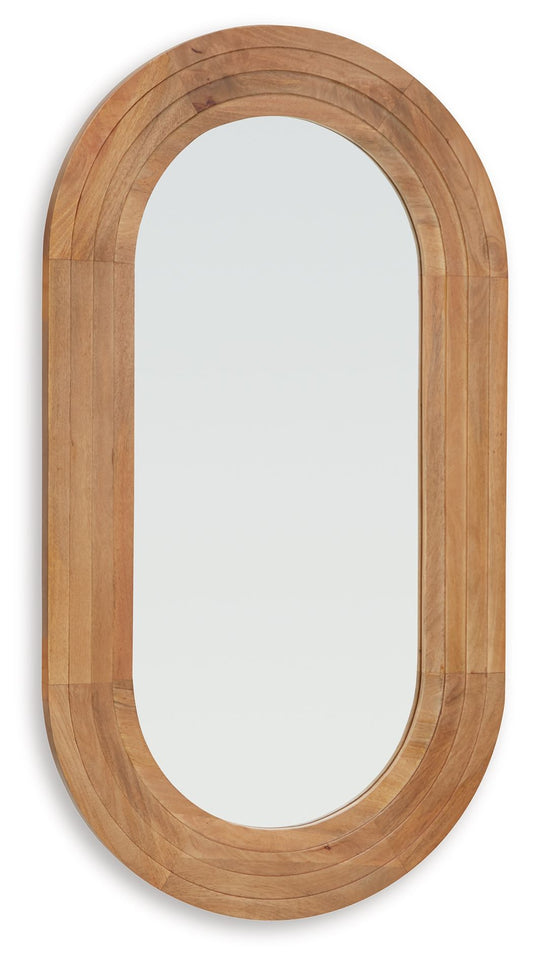Daverly - Brown - Accent Mirror - Hornell Furniture Outlet