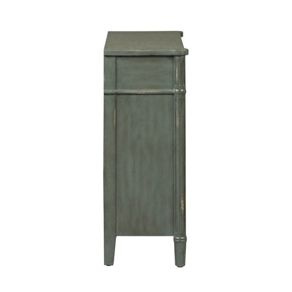 Madison Park - 1 Drawer 2 Door Accent Cabinet - Dark Gray - Hornell Furniture Outlet