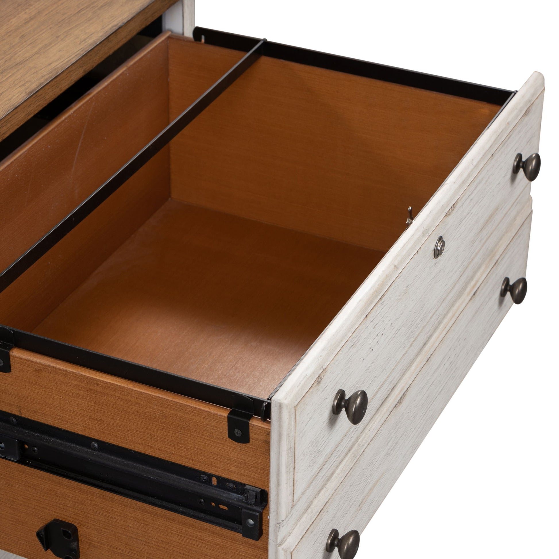 Farmhouse Reimagined - Lateral File - White - Hornell Furniture Outlet