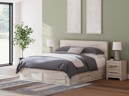 Lawroy - Panel Bed With Storage - Hornell Furniture Outlet