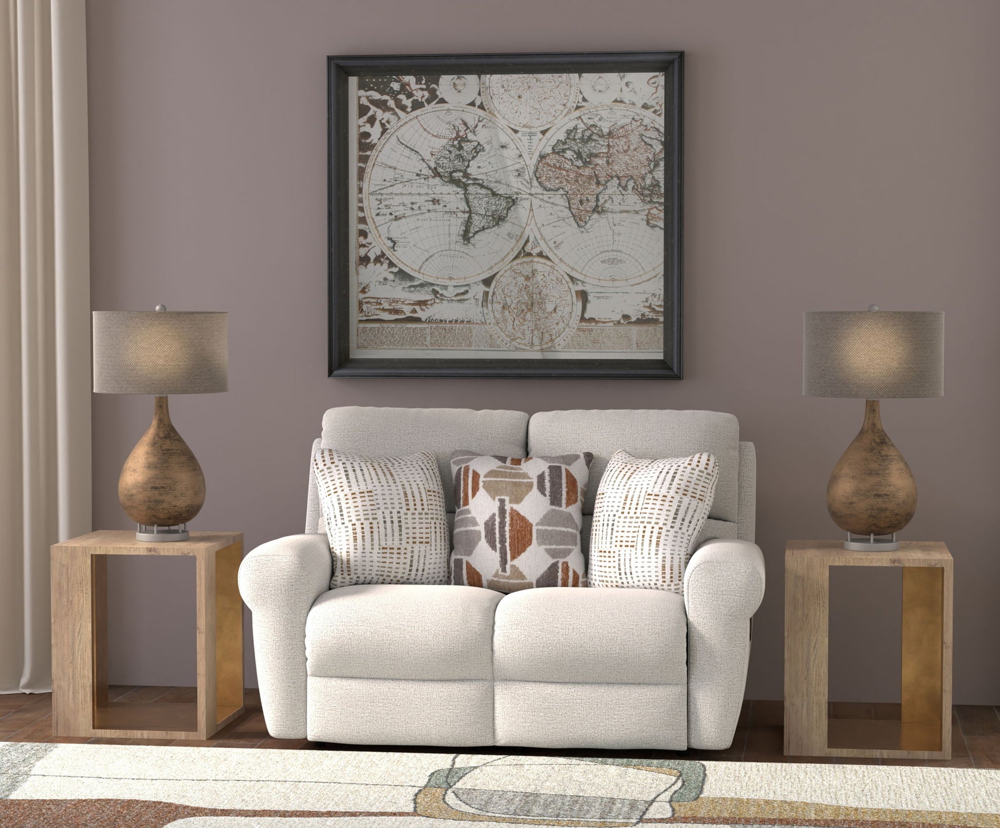 Kellen - Lay Flat Reclining Loveseat - Hornell Furniture Outlet