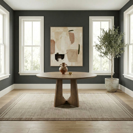 Hendrix Place - Pedestal Table - Natural - Hornell Furniture Outlet