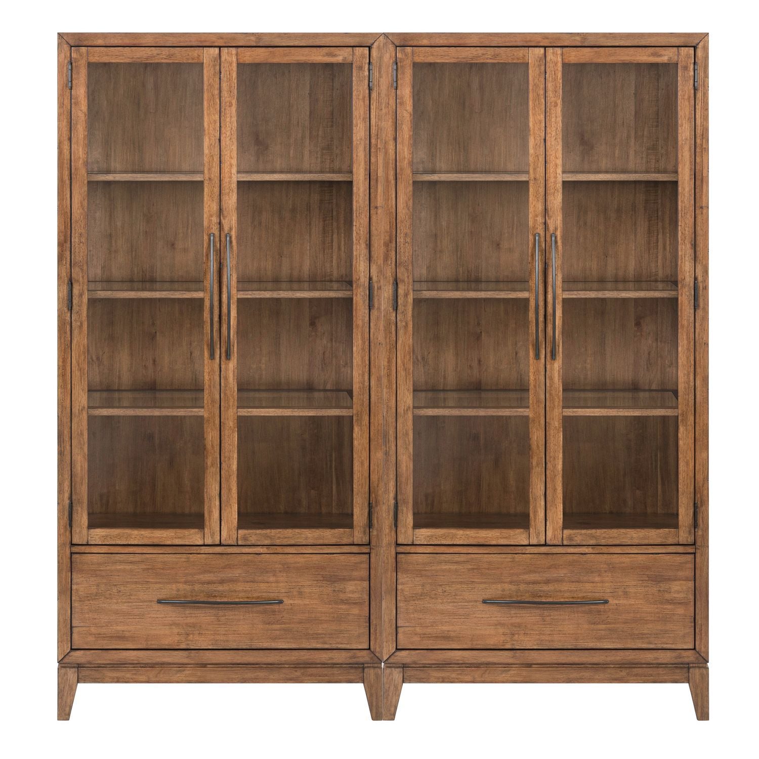 Shaker Lakes - Bunching Display Cabinet - Hornell Furniture Outlet