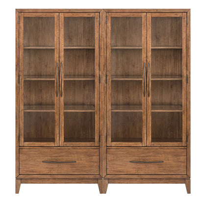 Shaker Lakes - Bunching Display Cabinet - Hornell Furniture Outlet