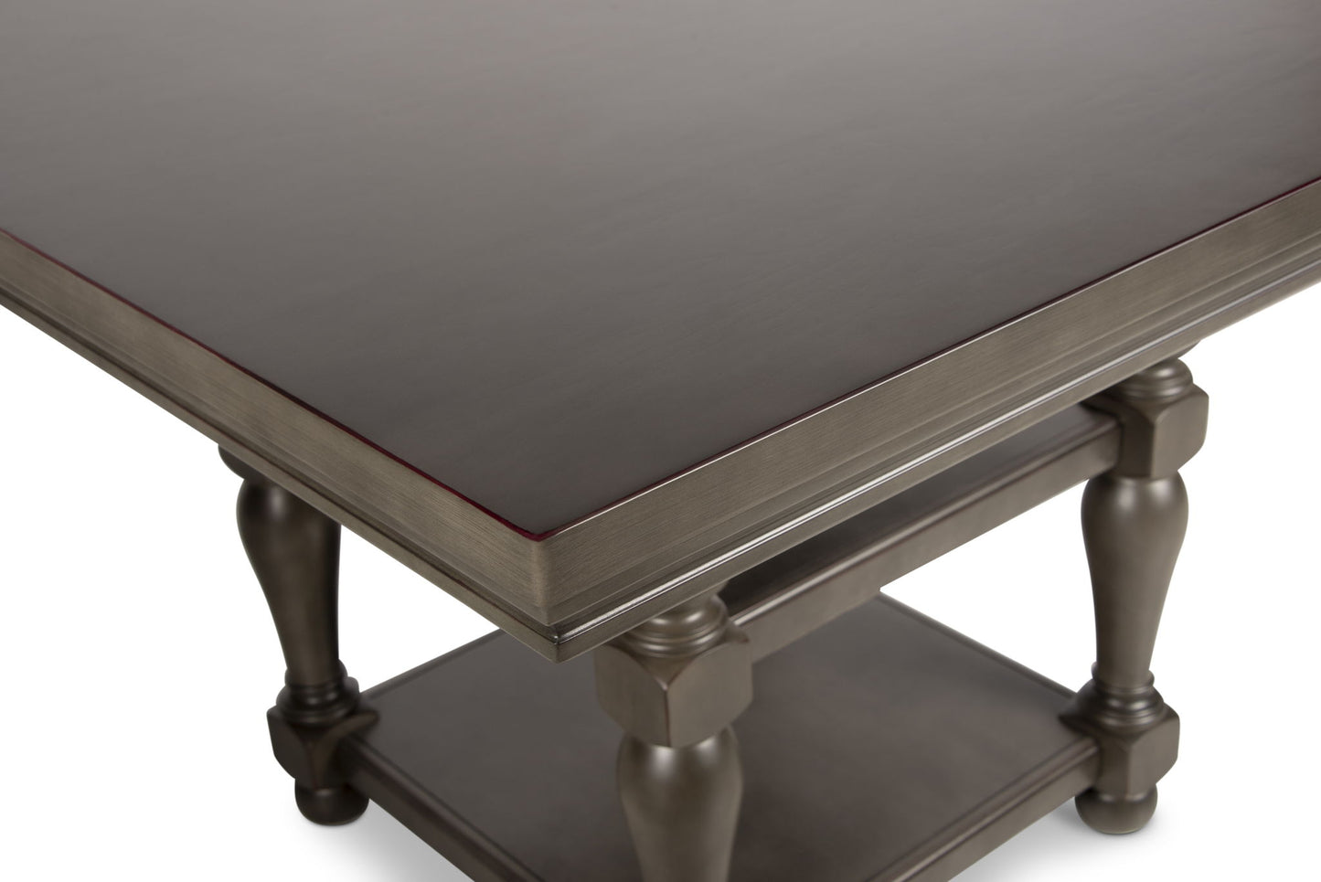 Caswell - Counter Table - Dark Gray - Hornell Furniture Outlet
