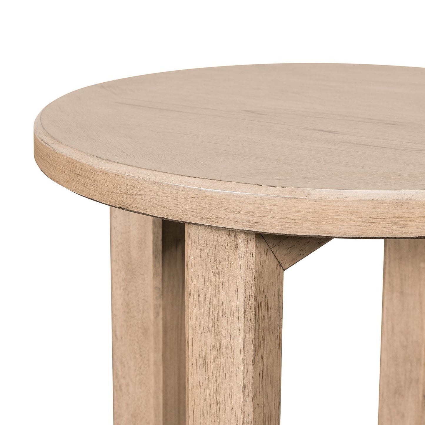 Proximity Place - Chairside Table - Light Brown - Hornell Furniture Outlet