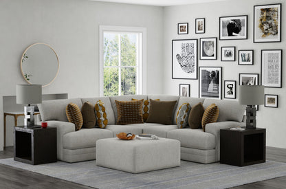 Tori - Sectional With Comfort Coil Seating, Cocktail Ottoman And Accent Pillows Included - Hornell Furniture Outlet